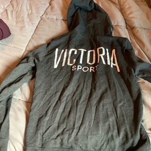 Victoria secret zip up hoodie